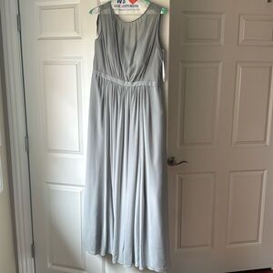 Jenny Yoo formal gown - silver grey